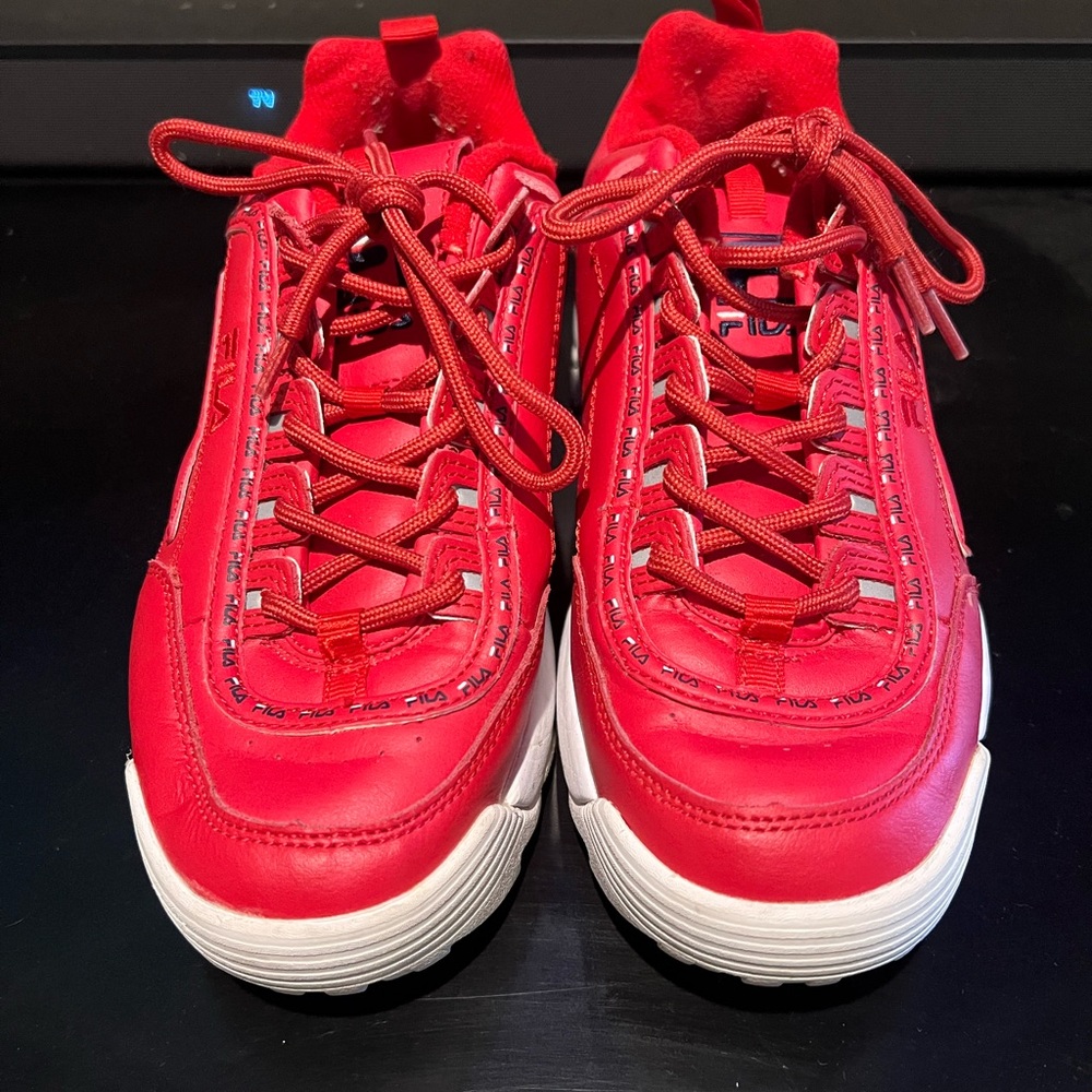 FILA Red Sneakers